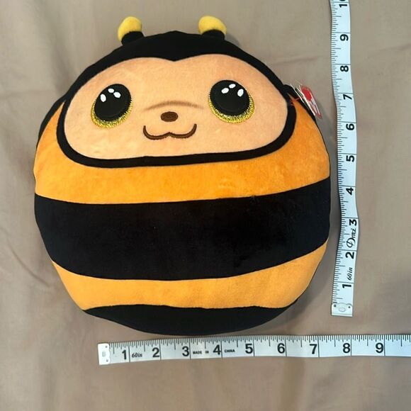 NWT Ty squish a boo Zinger bee soft squishy cuddly cute - Picture 2 of 9